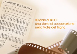 Documentario trentanni di BCC: una storia di cooperazione nella valle del Trigno